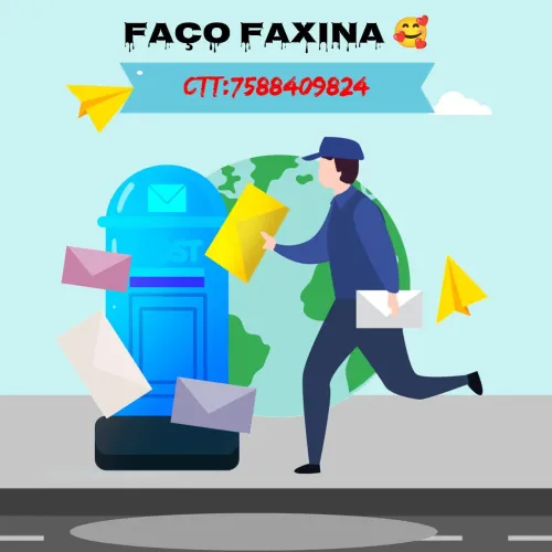 Faço faxina 