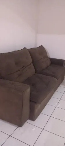 Sofá retrátil reclinável