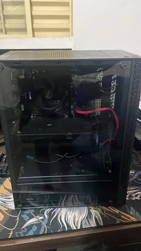 Pc gamer a520m ryzen 5 5500 rx 590 8gb ram, 240gb ssd sem a fonte