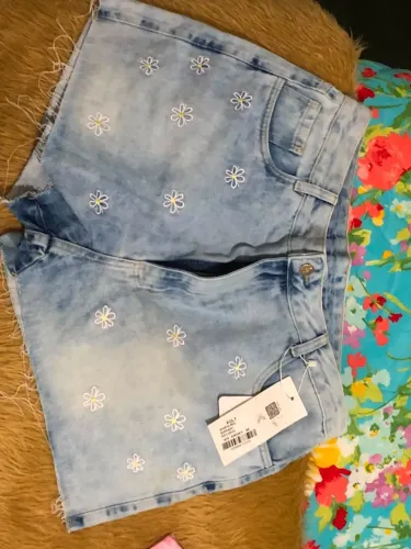 Short Jeans claro
