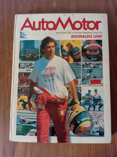 Livro AutoMotor - Anuário de Automobilismo 94/95 - Reginaldo Leme<br>