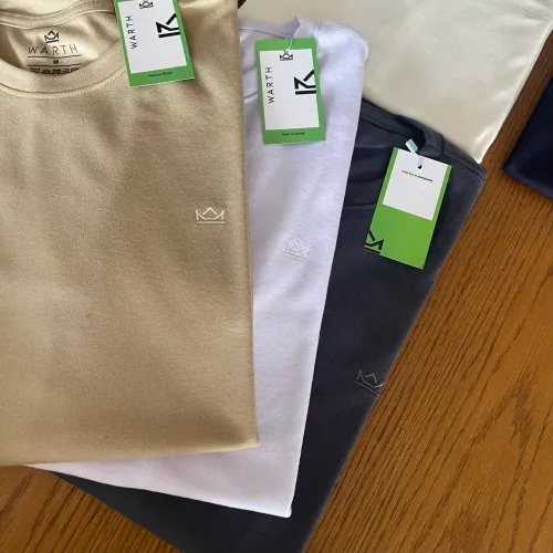 Camiseta WARTH algodão egípcio | Pronta entrega 