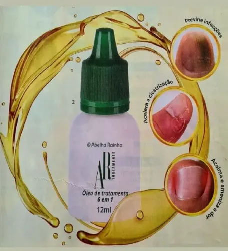 Óleo de tratamento pra unhas