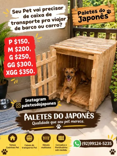 Caixa de transporte cão e gato