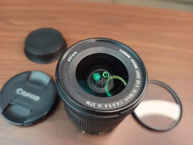 Lente Canon EFs 10-18mm