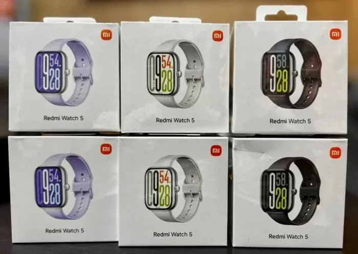 Smartwatch Xiaomi   Redmi Watch 5 Prata, Preto e Roxo  R$ 765,00 a vista novo