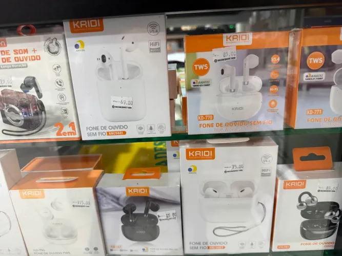 Vedo fones de ouvido Bluetooth kaid e gold , vários modelos