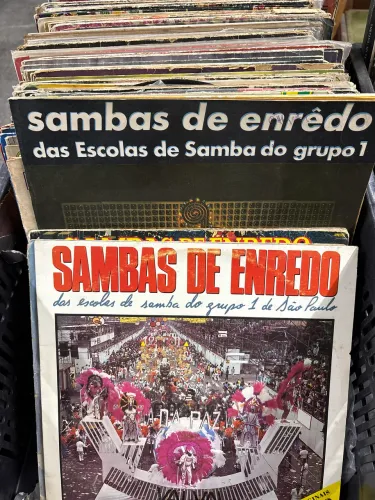 30 disco de vinil samba enredo variados