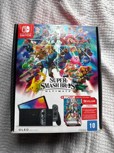 Nintendo Switch OLED Edição Super Smash Bros Ultimate