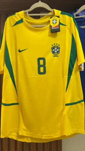 Camisa Brasil retrô 2002