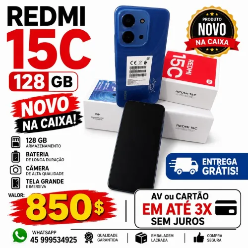 CELULAR REDMI 15C 128 GB