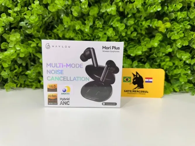 FONE DE OUVIDO HAYLOU MORI PLUS - ANC Bluetooth - NOVO LACRADO