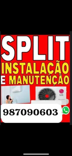 Instalação de ar condicionado 