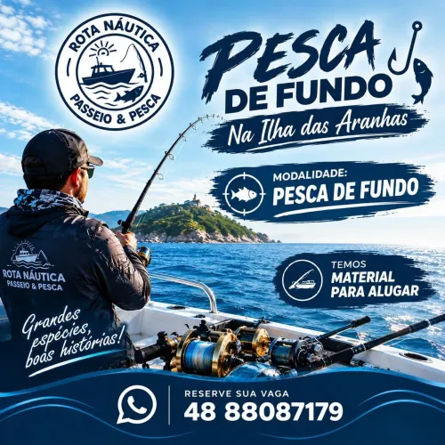 Pesca no mar Florianópolis 
