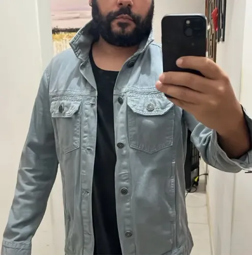Só venda - Jaqueta Jeans Marfino NOVA