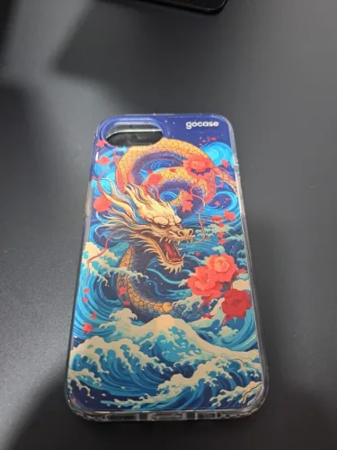 Capinha iPhone 16e Dragão Chines MagSafe Novo!