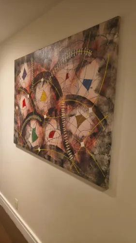 Quadro por Marcos Aurélio 1.40x1.00 