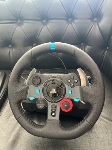 Volante de logitech g29 + câmbio