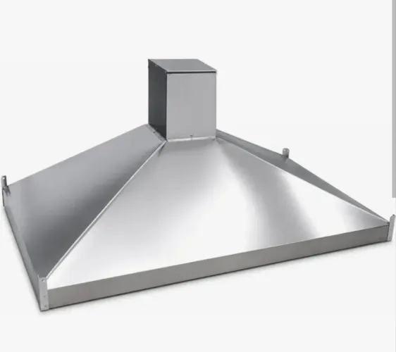 Coifa Industrial Inox Usada para Cozinha Profissional 1,72m