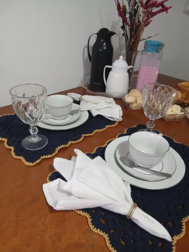 Susplat de crochê