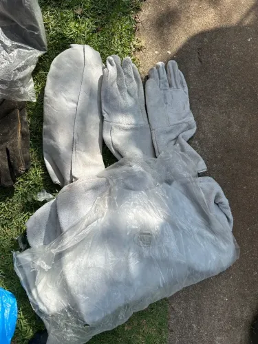 Roupa de proteção para solda 