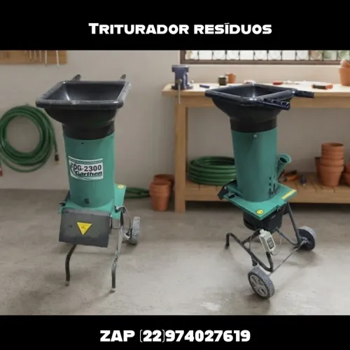Triturador de resíduos novo
