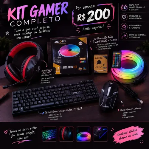 Kit de computador de mesa