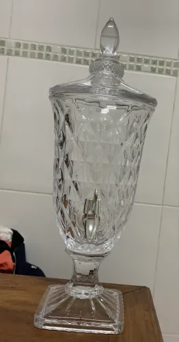 Suqueira em vidro Diamond 2 litros