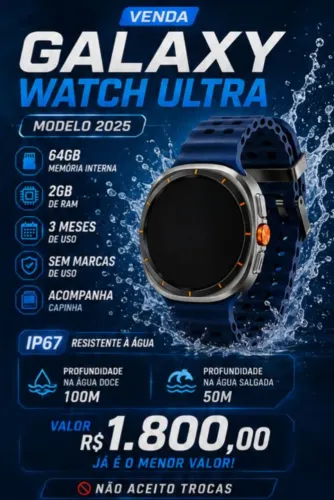 Galaxy watch ultra versão 2025