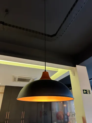 4 Luminárias Pendentes Industriais em Metal
