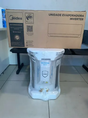 AR-CONDICIONADO INVERTER MIDEA 9 MIL BTUS( ZERO NA CAIXA)