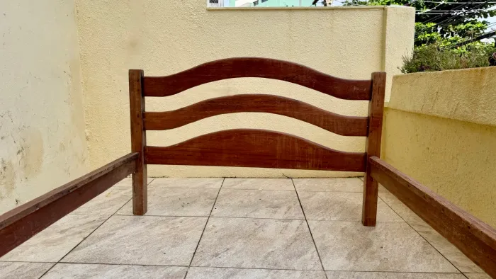 Cama de Casal Madeira (entrega imediata)