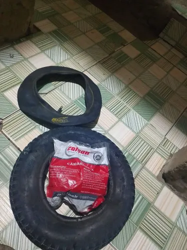 pra vender logo 1pneu e 2 camara de ar 1 nova no plástico