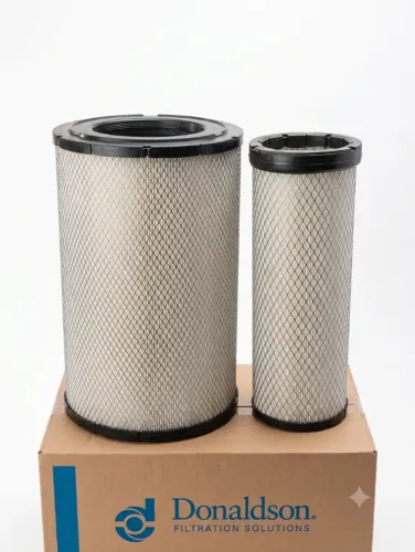 Kit Filtro de Ar Escavadeira Komatsu PC300 / PC400 - Original Donaldson