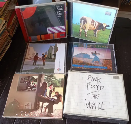 Cds PINK FLOYD Lote Com 6 Álbuns