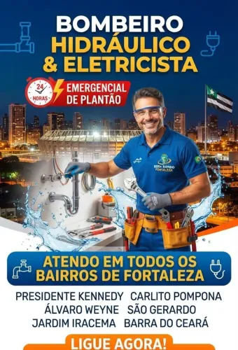 Bombeiro hidráulico encanador top
