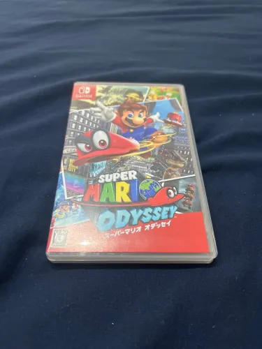 Super Mário odyssey mídia física edição japonesa