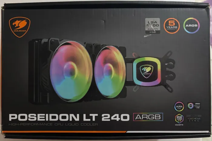 Water cooler 240mm Cougar Poseidon LT 240