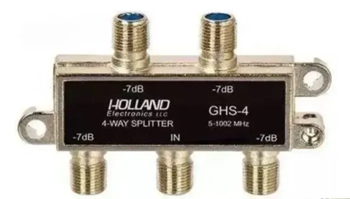 Divisor Splitter Net 1x4 Holland 5~1002 Mhz Antena Hdtv Arduino Automação COD-CP496
