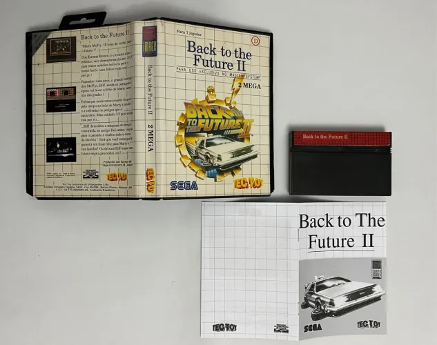 Master System Tec Toy Sega Back to the Future 2