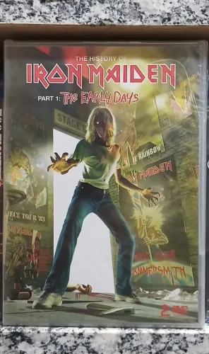 Dvd Iron Maiden - The Early Days (LACRADO)