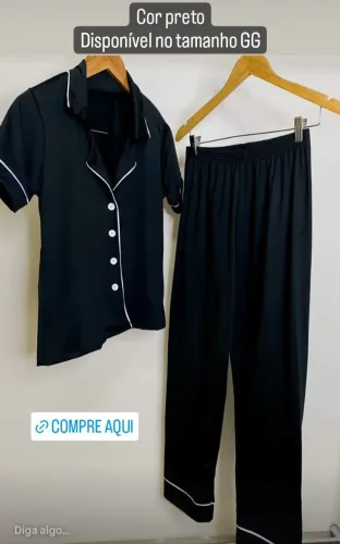Pijama de calça longa-último