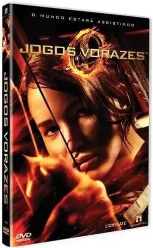 DVD JOGOS VORAZES ORIGINAL ACOMPANHA BROCHE DE PLÁSTICO DO FILME