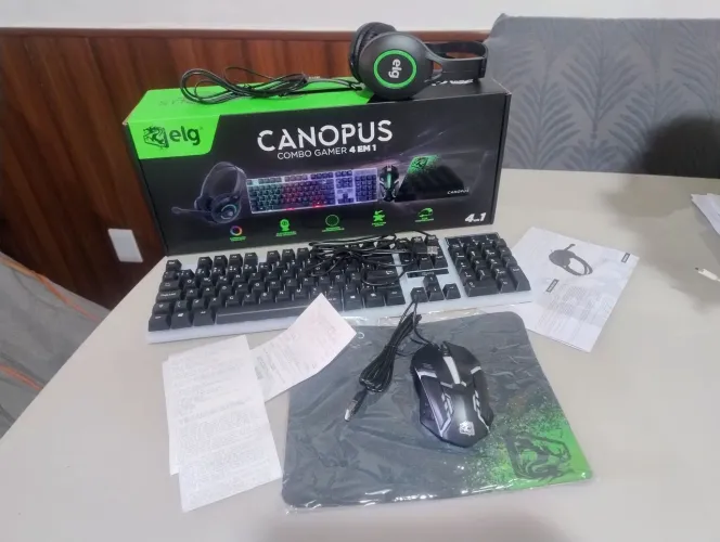 ? KIT GAMER ELG CANOPUS 4 EM 1
