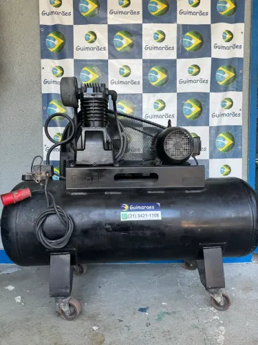 Compressor de ar Schulz 7,5HP 250L 220v trifásico 