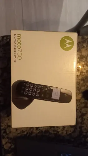 Telefone digital sem fio Motorola 750
