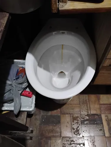 Vaso sanitário convencional branco