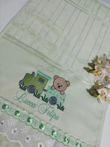 Toalhas boca personalizadas.