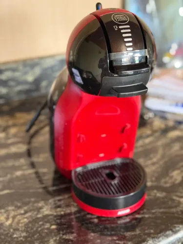 Mini Me Automática Máquina de Café Vermelha e Preta (220v)