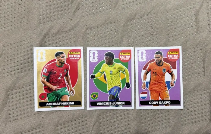 Figurinhas Extra Álbum Copa